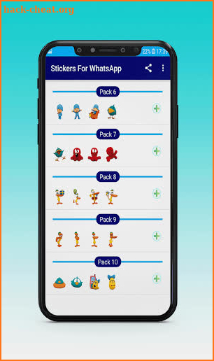 Stickers Pocoyo for Whatsapp–WAStickerApps 2020 screenshot