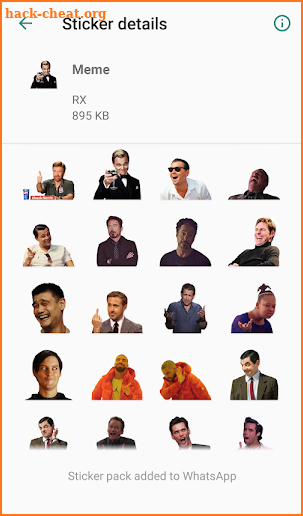 Stickers - Whatsapp screenshot