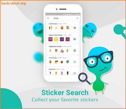 Stickify - Explore Sticker Packs | WAStickerApps screenshot