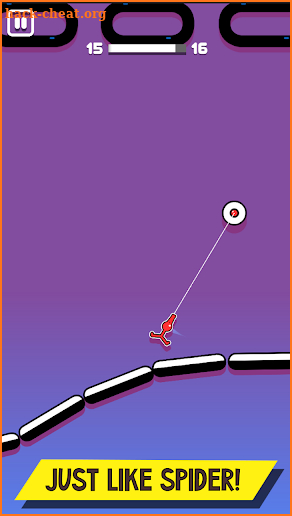 Stickman & Rope screenshot