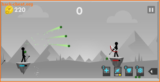 Stickman Archer: Fighting In The Storm screenshot