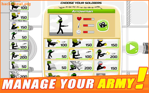 Stickman Army : The Defenders screenshot