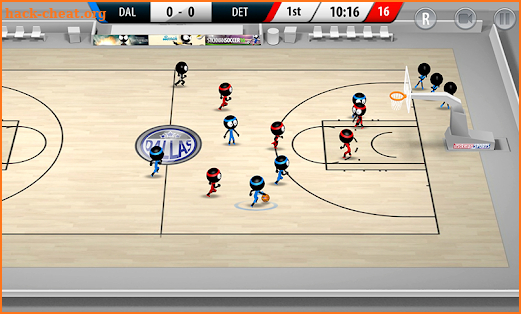 Stickman Basketball 2017 screenshot