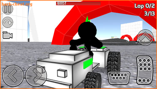 Stickman Car Racing screenshot