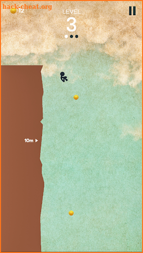 Stickman Cliff Diver screenshot