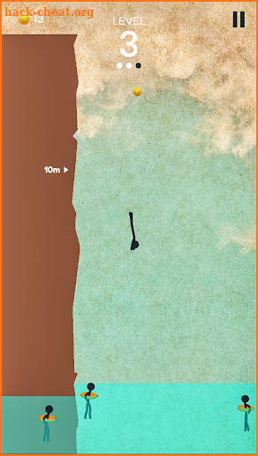 Stickman Cliff Diver screenshot