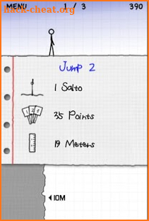 Stickman Cliff Diving screenshot