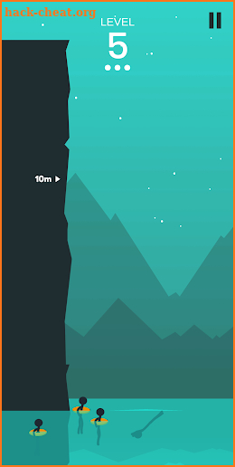 Stickman Cliff Flip Diving screenshot