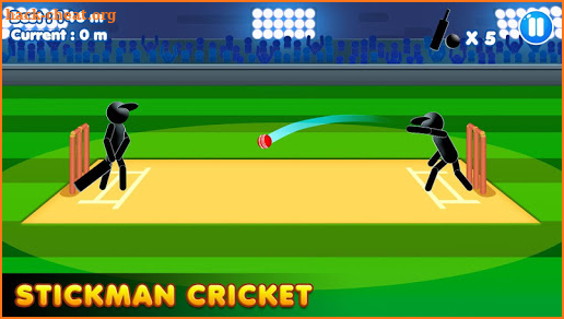 Stickman Cricket 18 - Super Strike League in Real screenshot