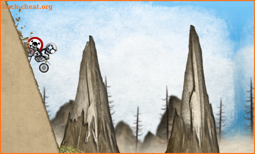 Stickman Downhill Motocross screenshot