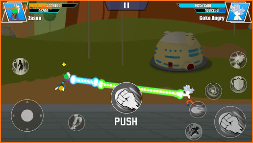 Stickman Dragon Fight Super screenshot