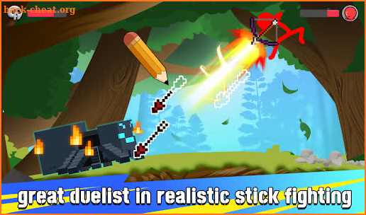 Stickman Fight：Draw Weapons screenshot