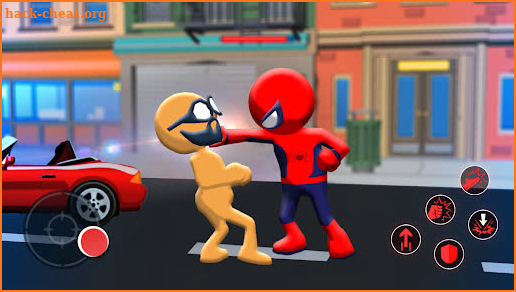 Stickman Fighter: Spider Hero screenshot