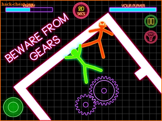 Stickman Fighting: 2 Player Funny Physics Games screenshot