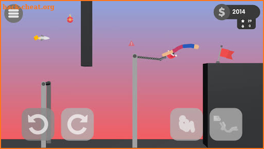 Stickman flip on the bar 2 screenshot