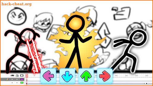 Stickman FNF Battle screenshot