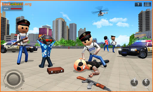 Stickman Gangster Crime City: Stickman Games screenshot