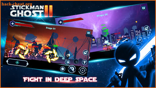 Stickman Ghost 2: Galaxy Wars - Shadow Action RPG screenshot