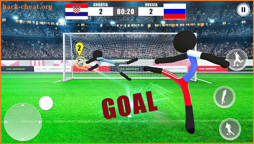 Stickman Hero Football Tournament screenshot