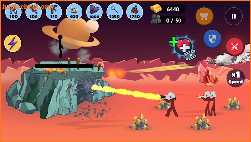 Stickman History Battle screenshot