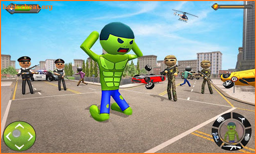 Stickman Incredible Monster Hero City Rampage screenshot