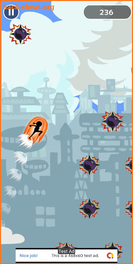 Stickman jump jump screenshot