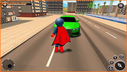 Stickman Mafia Rope Hero - Superhero Gangster Game screenshot