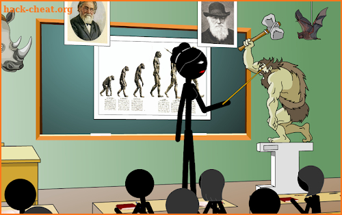 Stickman mentalist. School evil. Monday screenshot