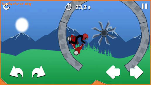 Stickman Moto Race Extreme screenshot