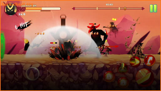 Stickman Ninja : Legends Warrior - Shadow Game RPG screenshot