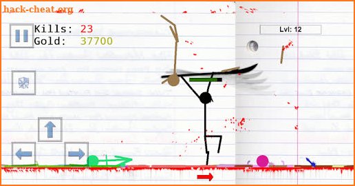 Stickman Physics Battle Arena screenshot