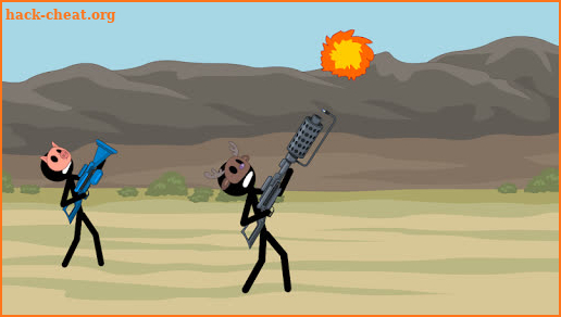 Stickman Plays Battle Royale screenshot