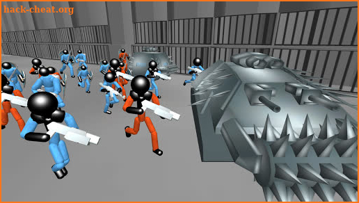 Stickman Prison Battle Simulator: Zombies screenshot