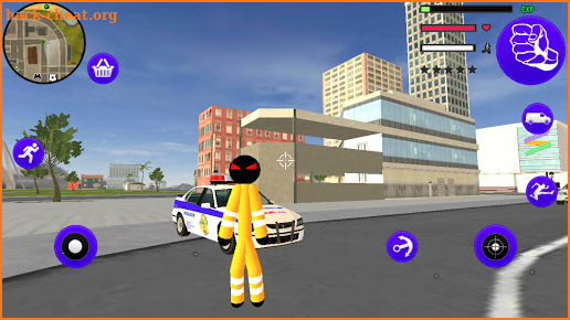 Stickman Prison Stickman Rope Hero Gangstar Crime screenshot