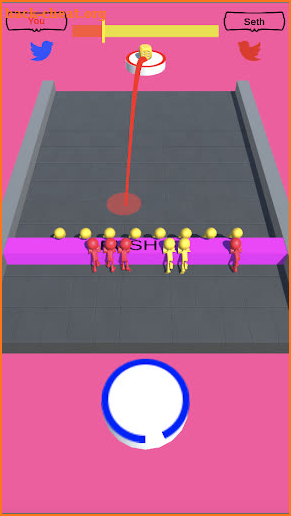 Stickman Push Rush screenshot