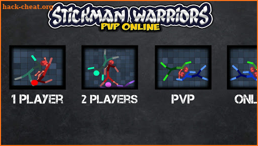 Stickman PVP Warriors online screenshot