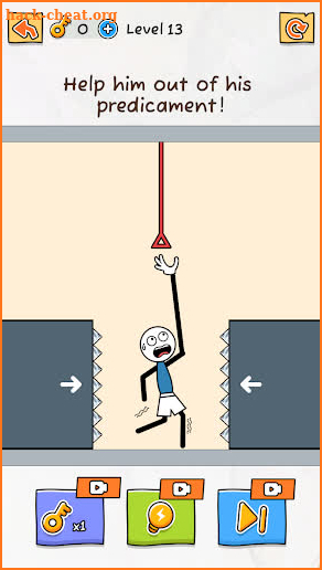 Stickman Rescue - Crazy Hand screenshot