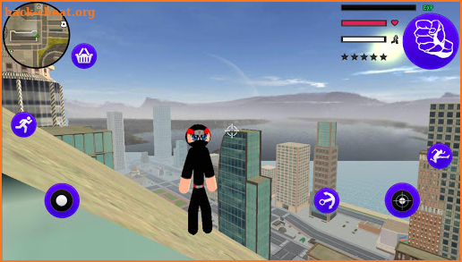 Stickman Rope Hero Ninja Warriors screenshot