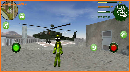 Stickman Rope Hero Us Army Counter OffRoad Crime 2 screenshot