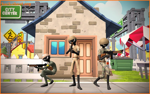 Stickman Royale : WW2 Battle screenshot