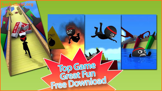 Stickman Run Deluxe screenshot