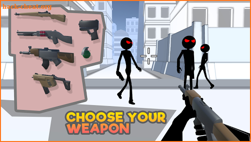 Stickman Shooter: 3D Rasstrel screenshot