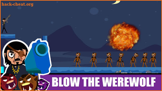 Stickman shooter : monster hunter screenshot