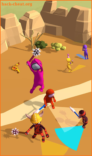 Stickman Smashers -  Clash 3D Impostor io games screenshot