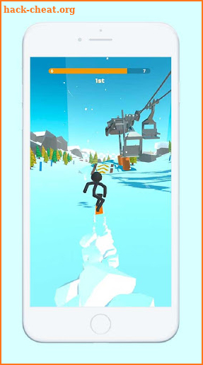 Stickman Snow Ride For Android Advice screenshot