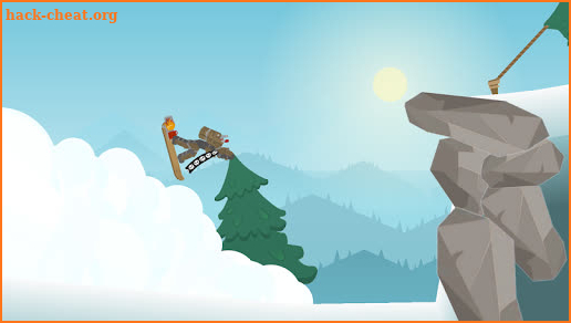 Stickman Snowboard screenshot