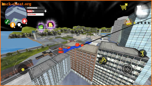 Stickman Spider Rope Hero Gangstar Swing Hero screenshot