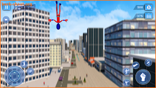 Stickman Superhero Simulator screenshot