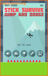 Stickman Survive: Jump and Dodge screenshot