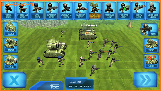 Stickman Tank Battle Simulator screenshot